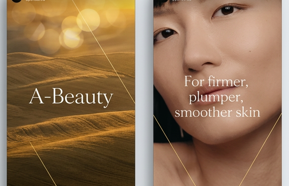 Alpha-H skincare social media ad creative, an NLOM case study